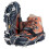 Non-slip climbing snow crampons boot covers 8