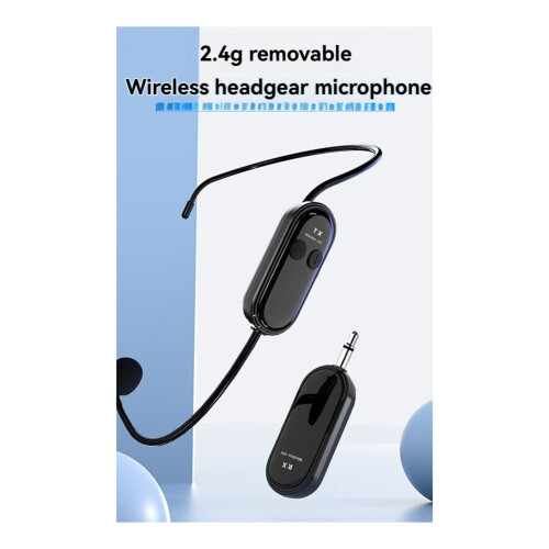2.4G Wireless Microphone Headset 30M Range 2