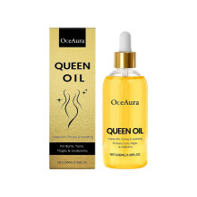 (1pcs) Queen Oil - Face & Body Oil for Crepey Skin, Anti-Aging & Nourishing Dry Oil, for Women, 100ML