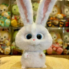 (01, 30cm) Cartoon The Secret Life Of Pets Cute Rabbit Leader Doll Plush Toys Giving Birthday Holiday Gifts To Girls Room Decoration
