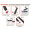 Λαβή κάμερας δράσης, εξαιρετική συμβατότητα που εξασφαλίζει απρόσκ 5