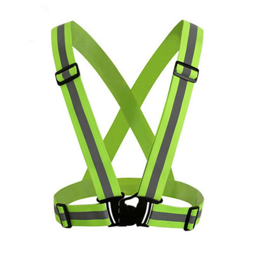 Neon Reflective Vest for Running and Cycling