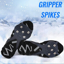 Non-Slip Snow Cleats for Shoes and Boots with Metal Spikes