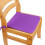 Seat Pad Square Non-Slip 16x16 Inch Solid Color with Tie 1