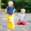 Canvas Jumping Bags for Kids Numbered 4 Pcs 4