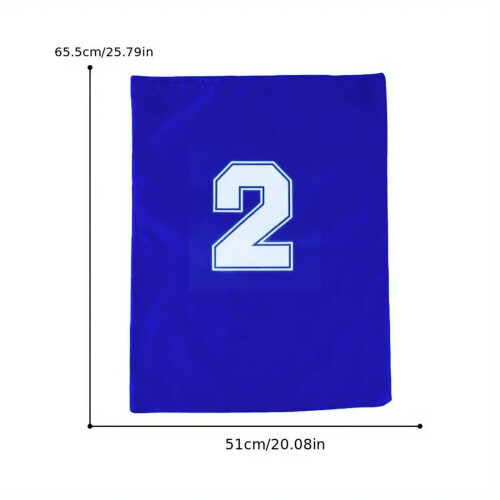 Canvas Jumping Bags for Kids Numbered 4 Pcs 2