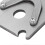 Air Compressor Pump Valve Plate, 48 x 62 mm Cast Iron, 3/8 Inch Thread Compatible Part 3