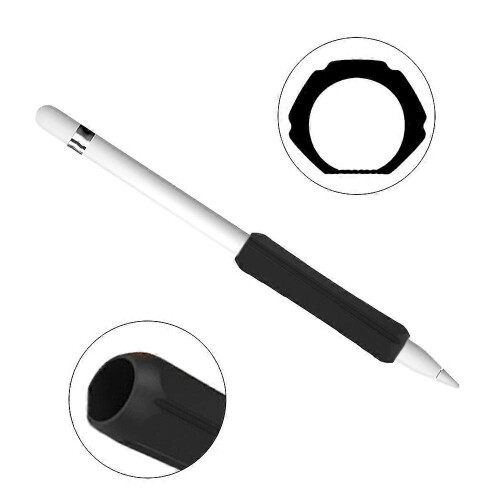 Capa de silicone ultrafina com design clássico, compatível com Apple Pencil 1.ª e 2.ª geração, ergonomia confortável e c 2