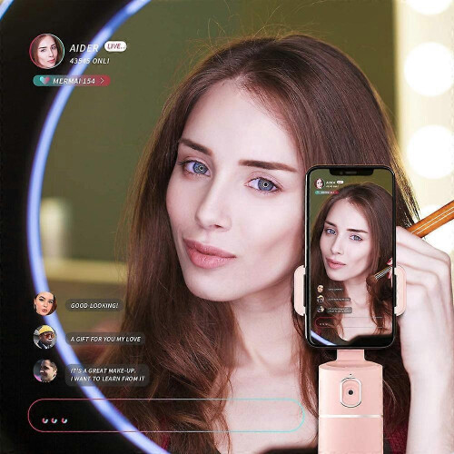 Smart Phone Tracker, τρίποδο αυτόματης παρακολούθησης προσώπου 360 για ζωντα 2