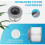 Replacement Filter for Mspa FD2089 Compatible with All Current MSpa Filter Cartridges and Pools Inflatable Spa Filter (Upgraded Version 3