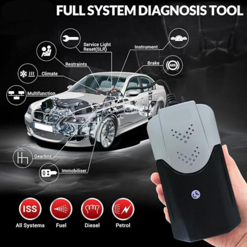 VD-150 Pro Bluetooth VCI OBD2 Diagnostic Scanner Tool for Cars and Trucks, OBD-II Code Reader 1