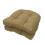 U-Shape Tufted Seat Cushions for Wicker Chairs 2 pcs 1