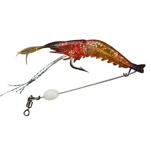 High Simulation Soft Shrimp Bait with Hook
