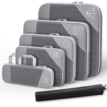 Compression Packing Cubes for Travel Carry-Ons Mesh