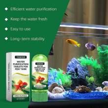 (2pcs) Powerful Aquarium Water Purification Tablet - Fast Water Purification - Aqua Safe for Fish Tank - Water Purification Tablets for Fish Tank