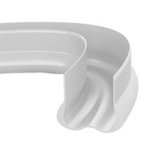 PVC Door Sweeps Seal Door Gaps Seal Door Soundproofing-White