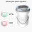 Electric callus remover - Includes 3 discs - Callus remover - USB rechargeable - Foot file - Callus remover 1