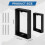 1/2 Inch Outlet Box Extender for Electrical Boxes and Power Outlets, Durable Plastic Adapter 3