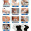 20 Pcs Replacement Pads Compatible with Omron TENS Unit, Reusable Electrode Pads, 10 Pairs 4