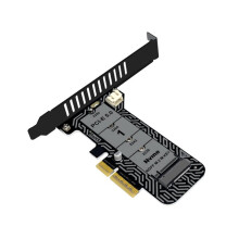 M.2 NVMe SSD to PCIe X4 Adapter Expansion Card PH4215 Full Height Supports PCIe 5.0 for 2230/2242/2260/2280 SSDs
