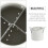 rustic galvanized cutlery storage bin 1 piece 3