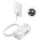 Power Strip with 360 Rotating Plug, 10FT Cord, 4 2