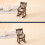 Modèle de fauteuil Miniature, meuble à bascule en bois pour 6