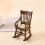 Modèle de fauteuil Miniature, meuble à bascule en bois pour 11