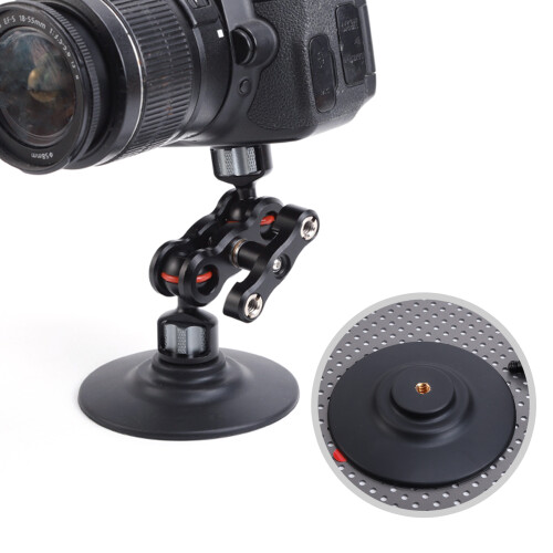 Camera Support Adhesive Base 1/4 Screw Hole Camera Mount-66mm 2