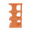 AuroraX Narrow 4-Tier Stackable Shoe Rack Orange 2