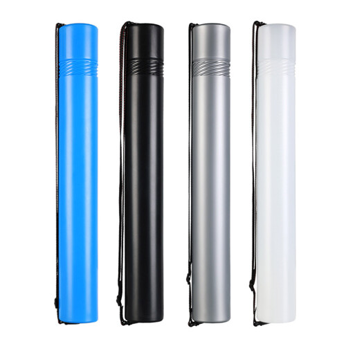 Telescoping Poster Document Carrying Case Transport Tube-Black 1