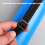 Telescoping Poster Document Carrying Case Transport Tube-Black 11