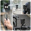 for OSMO  Magnetic Quick Release Base Metal Extension Mount Adapter Holder Bracket Bidirectional Magnetic Adapter 6