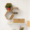 Wicker Storage Bins Natural Woven Organizer Box Set 4