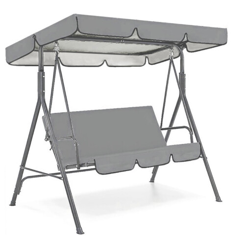 Outdoor Swing Cushion 3-Seater Water-Resistant UV-Blocking 2