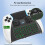 Keyboard for  5 Wireless  Gamepad Keyboard Controller Chat Pad Backlight Built-in Speaker Keyboard B 5