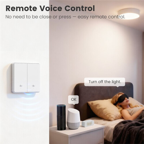 Tuya WIFI  Light  with 5M  Human Motion Detection Alarm Sensor No/Need Neutral Wire  C 2