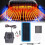 Solar Panel Heater for Chicken Coop 30W Black 2