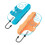 For Switch2 Host Handle Lanyard Grip Anti-Slip Handle Grip Straps for NS2 Controller Left Right Handle Simple Grip,B 3