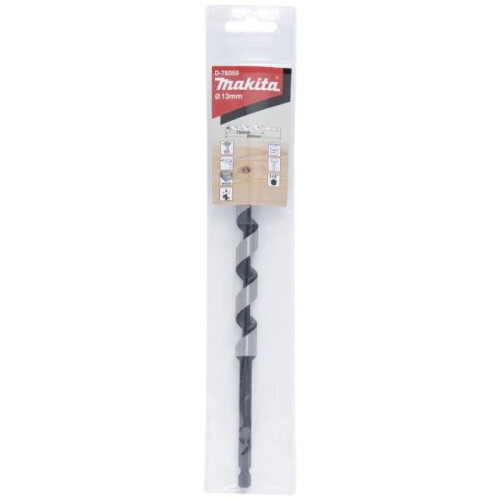 Makita Foret - MAKITA - D-76059 - 13 mm - Longueur 200 mm - Hexagonal 2