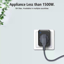 (12W, Black) All-in-One Wall Travel Charger Adapter - US EU UK AU Plugs with 2 USB & 1 Type C, Universal for Travel