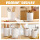 Spoon Storage Holder Round PP Kitchen Tool 1 Set 7