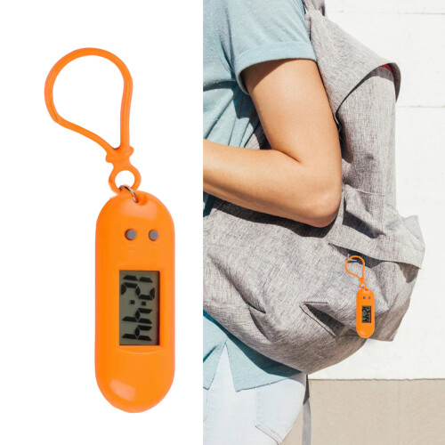 Versatile LED Keychain Pocket Watch for School Easy Read-Blue 2