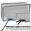 Dust Cover for   2 Game Console Dock Protective Case Sleeve Anti Scratch Dustproof White 6