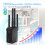 WiFi Range Extender Dual-Band 1200Mbps Black 2