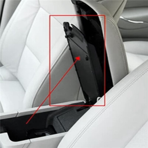 2X Car Center Console Armrest Cover Base Armrest Box Accessories for  C5 2011-2015 2