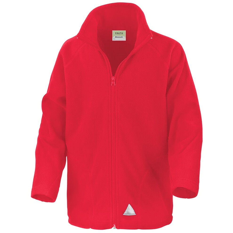 Result (Xl, Red) Core Childrens/Kids Micron Fleece Jacket