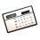 Solar Power Calculator 8 Digit Display Basic Standard-Silver 1