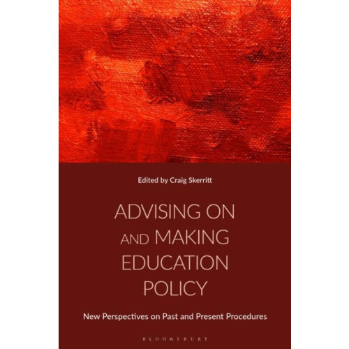 Advising on and Making Education Policy Hardcover Book