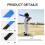 Baseball Practice Toy Set for Toddlers Assorted Colors 8